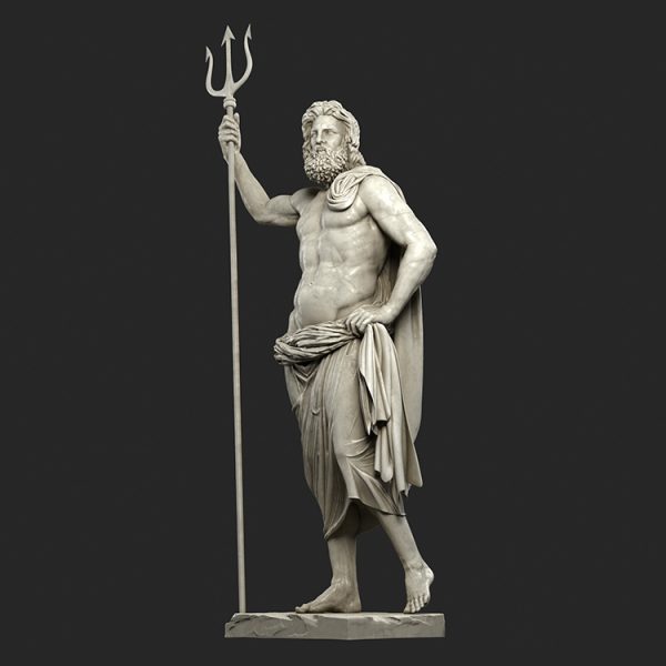 greek statue of poseidon