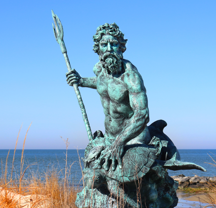 Greek Statue Of Poseidon