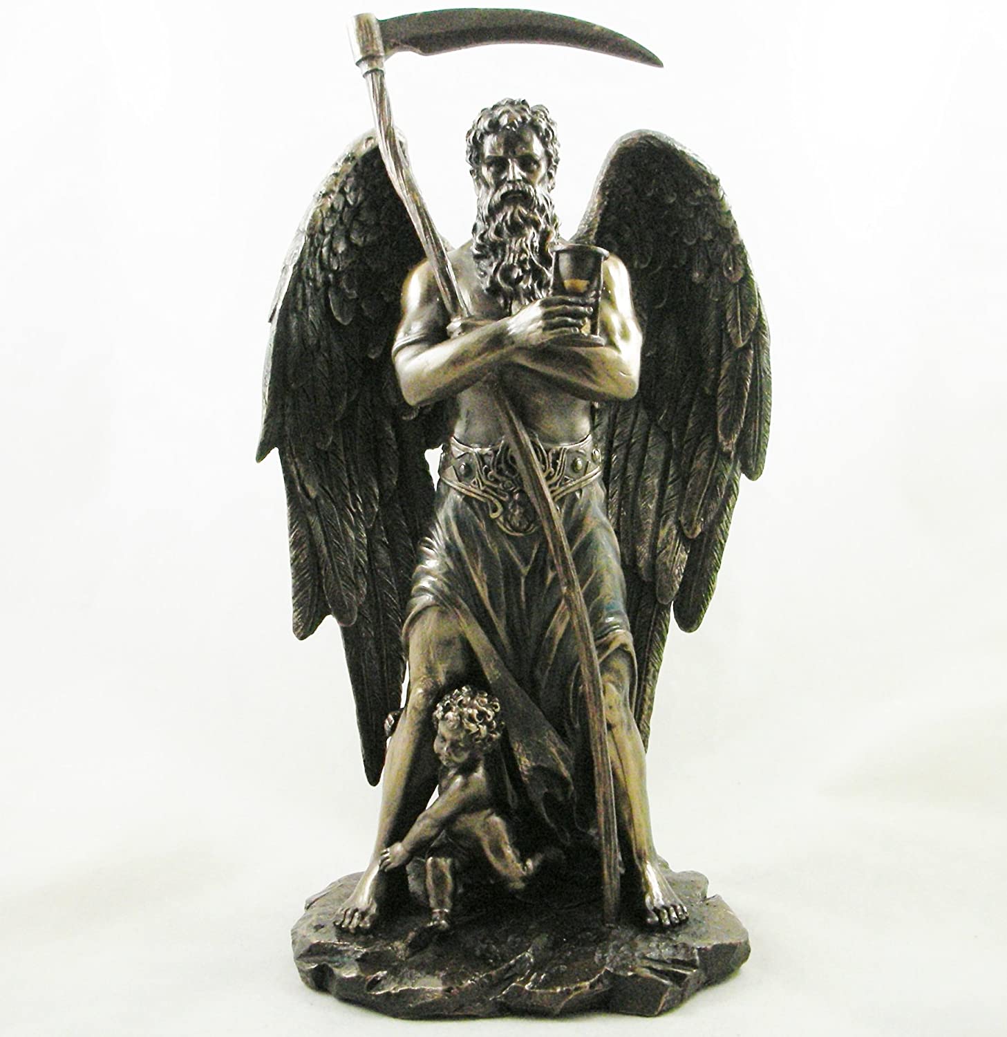 Greek God Mythology Bronze Famous Figure Chronos Sculpture